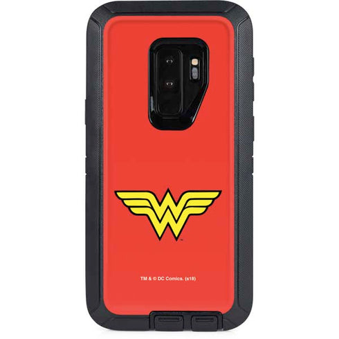 DC Comics Wonder Woman Classic Logo Otterbox Defender Galaxy Skin