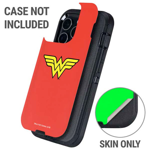 DC Comics Wonder Woman Classic Logo Otterbox Defender iPhone Skin