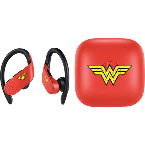 DC Comics Wonder Woman Classic Logo PowerBeats Pro Skin
