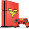 DC Comics Wonder Woman Classic Logo PS4 Console and Controller Bundle Skin