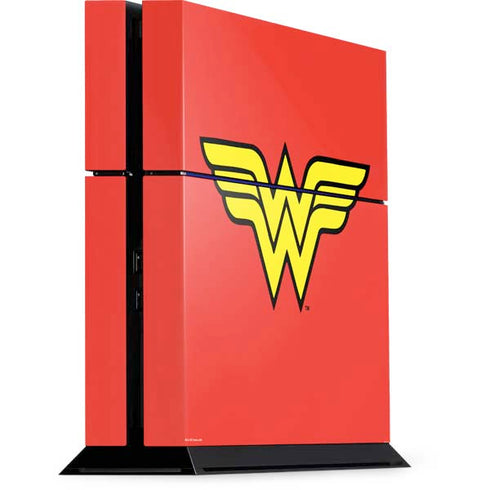 DC Comics Wonder Woman Classic Logo PS4 Console Skin