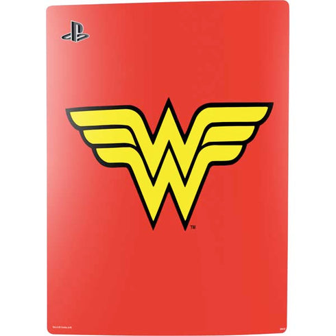 DC Comics Wonder Woman Classic Logo PS5 Bundle Skin