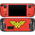 DC Comics Wonder Woman Classic Logo Steam Deck Handheld Gaming Computer Skin