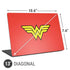 DC Comics Wonder Woman Classic Logo Universal Laptop 13in (10.6 x 7.6in) Skin