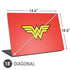 DC Comics Wonder Woman Classic Logo Universal Laptop 18in (14.6 x 10.6in) Skin