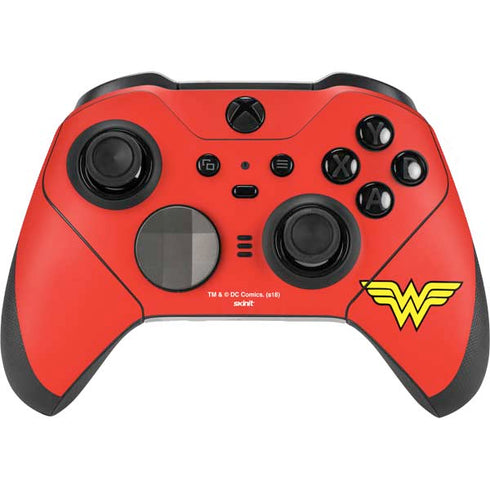 DC Comics Wonder Woman Classic Logo Xbox Elite Wireless Controller Series 2 Skin