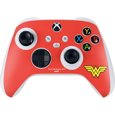 DC Comics Wonder Woman Classic Logo Xbox Series S Controller Skin