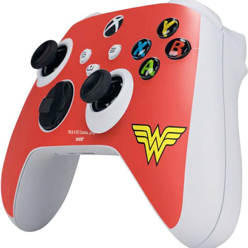 DC Comics Wonder Woman Classic Logo Xbox Series S Controller Skin