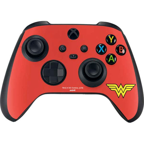 DC Comics Wonder Woman Classic Logo Xbox Series X Controller Skin