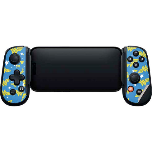 DC Comics Wonder Woman Pattern Backbone One for iPhone Game Controller Skin