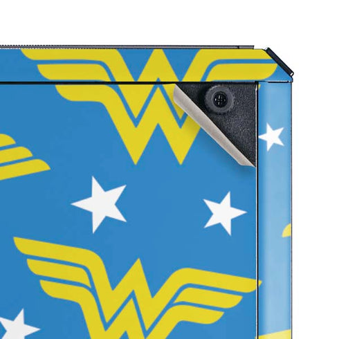 DC Comics Wonder Woman Logo Pattern Cooler Master MasterBox Q300L Mini Tower Skin