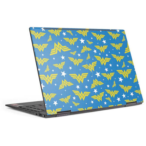 DC Comics Wonder Woman Logo Pattern HP Envy Skin
