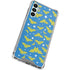 DC Comics Wonder Woman Logo Pattern Galaxy A14 5G Clear Case