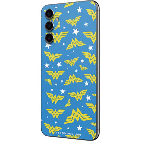 DC Comics Wonder Woman Logo Pattern Galaxy A14 5G Skin