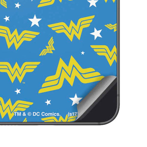 DC Comics Wonder Woman Logo Pattern Galaxy A14 5G Skin