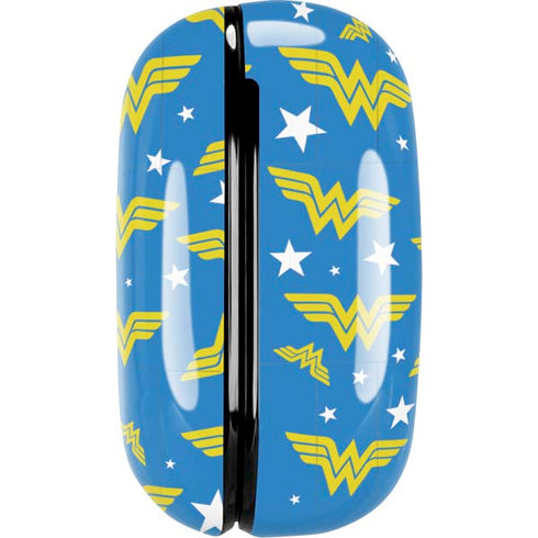 DC Comics Wonder Woman Logo Pattern Galaxy Buds Pro Skin