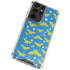 DC Comics Wonder Woman Logo Pattern Galaxy S21 Ultra 5G Clear Case