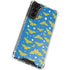 DC Comics Wonder Woman Logo Pattern Galaxy S22 Plus Clear Case