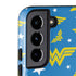 DC Comics Wonder Woman Logo Pattern Galaxy S22 Plus Pro Case