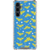 DC Comics Wonder Woman Pattern Galaxy S23 FE Clear Case