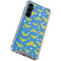 DC Comics Wonder Woman Pattern Galaxy S23 FE Clear Case