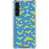 DC Comics Wonder Woman Logo Pattern Galaxy S23 Plus Clear Case