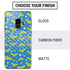 DC Comics Wonder Woman Logo Pattern Galaxy S9 Skin