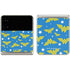 DC Comics Wonder Woman Logo Pattern Galaxy Z Flip3 5G Skin