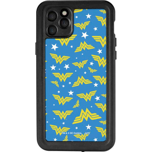 DC Comics Wonder Woman Logo Pattern iPhone 11 Pro Max Waterproof Case