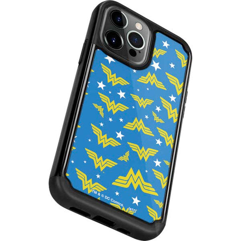 DC Comics Wonder Woman Logo Pattern iPhone 13 Pro Cargo Case