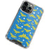 DC Comics Wonder Woman Pattern iPhone 15 Pro Clear Case