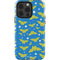 DC Comics Wonder Woman Logo Pattern iPhone 14 Pro Impact Case