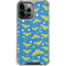 DC Comics Wonder Woman Logo Pattern iPhone 14 Pro Max Clear Case