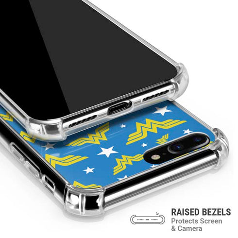 DC Comics Wonder Woman Pattern iPhone 7/8 Plus Clear Case