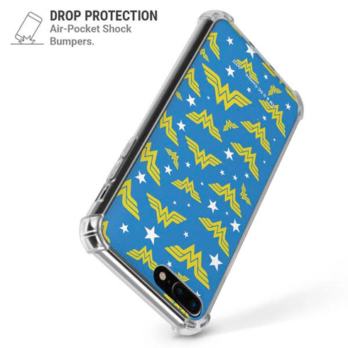 DC Comics Wonder Woman Pattern iPhone 7/8 Plus Clear Case