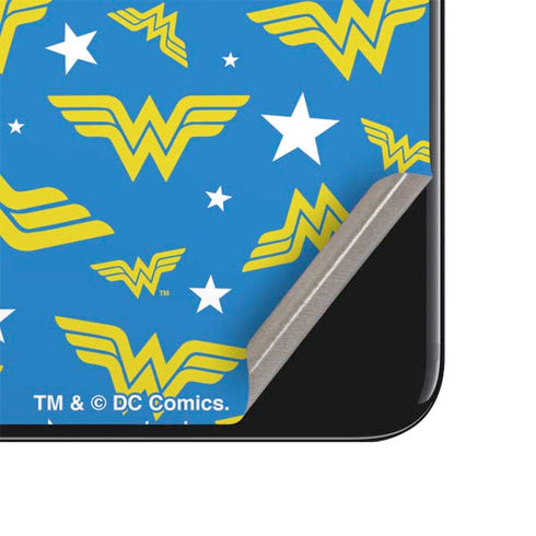 DC Comics Wonder Woman Logo Pattern iPhone SE (2nd & 3rd Gen) Skin