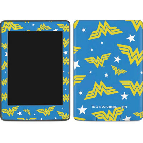 DC Comics Wonder Woman Logo Pattern Amazon Kindle Skin