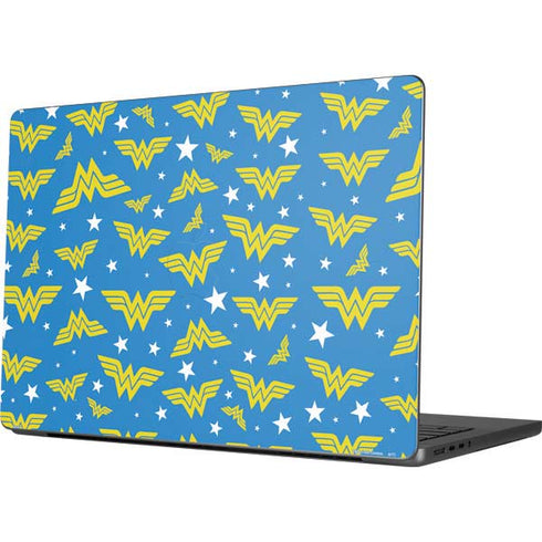 DC Comics Wonder Woman Pattern MacBook Pro 14in (2021-24) Skin