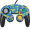 DC Comics Wonder Woman Logo Pattern Nintendo GameCube Controller Skin