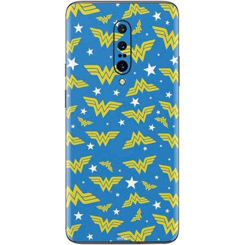 DC Comics Wonder Woman Logo Pattern OnePlus 7 Pro Skin