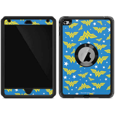 DC Comics Wonder Woman Logo Pattern Otterbox Defender iPad Skin