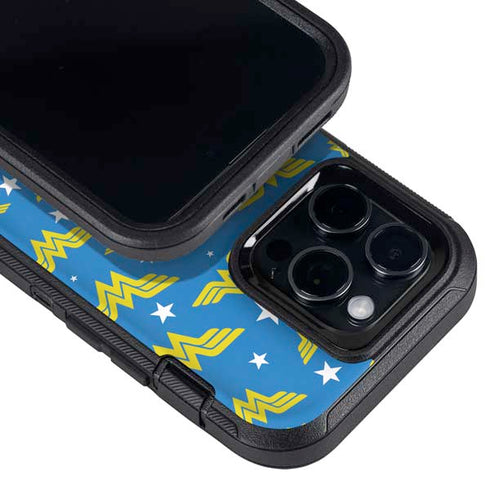 DC Comics Wonder Woman Pattern Otterbox Defender iPhone Skin