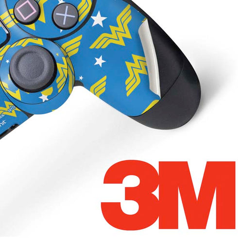 DC Comics Wonder Woman Logo Pattern PS4 Controller Skin
