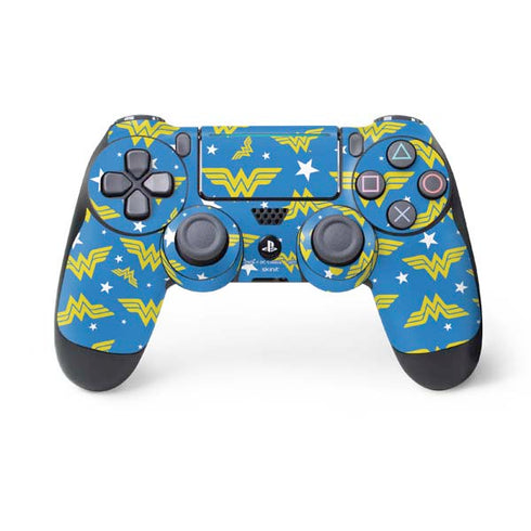 DC Comics Wonder Woman Logo Pattern PS4 Pro/Slim Controller Skin