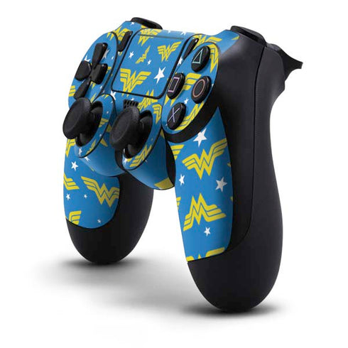 DC Comics Wonder Woman Logo Pattern PS4 Pro/Slim Controller Skin