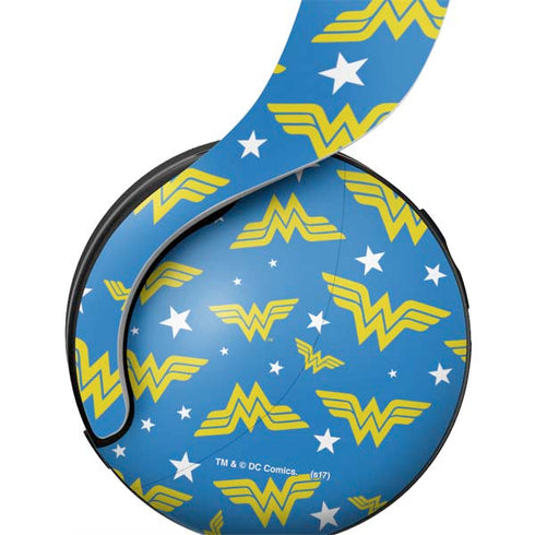 DC Comics Wonder Woman Logo Pattern PULSE 3D Wireless Headset for PS5 Skin