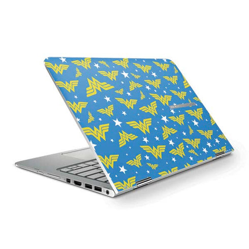 DC Comics Wonder Woman Logo Pattern HP Spectre Skin