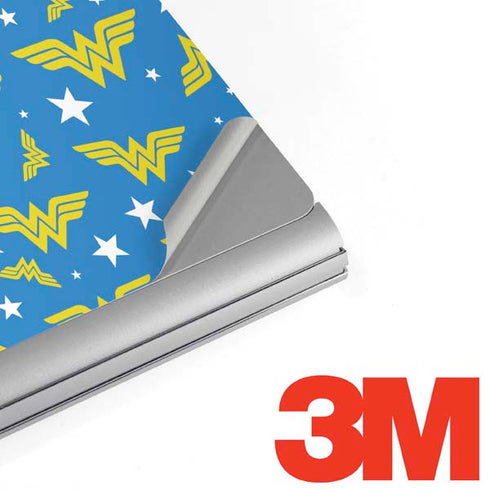 DC Comics Wonder Woman Logo Pattern Surface Book 2 13.5in Skin