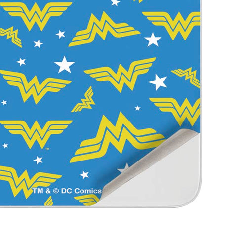 DC Comics Wonder Woman Logo Pattern Surface Duo Skin