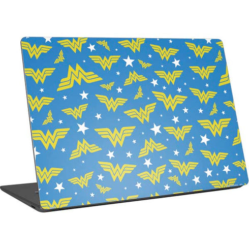 DC Comics Wonder Woman Logo Pattern Surface Laptop 4 15in Skin